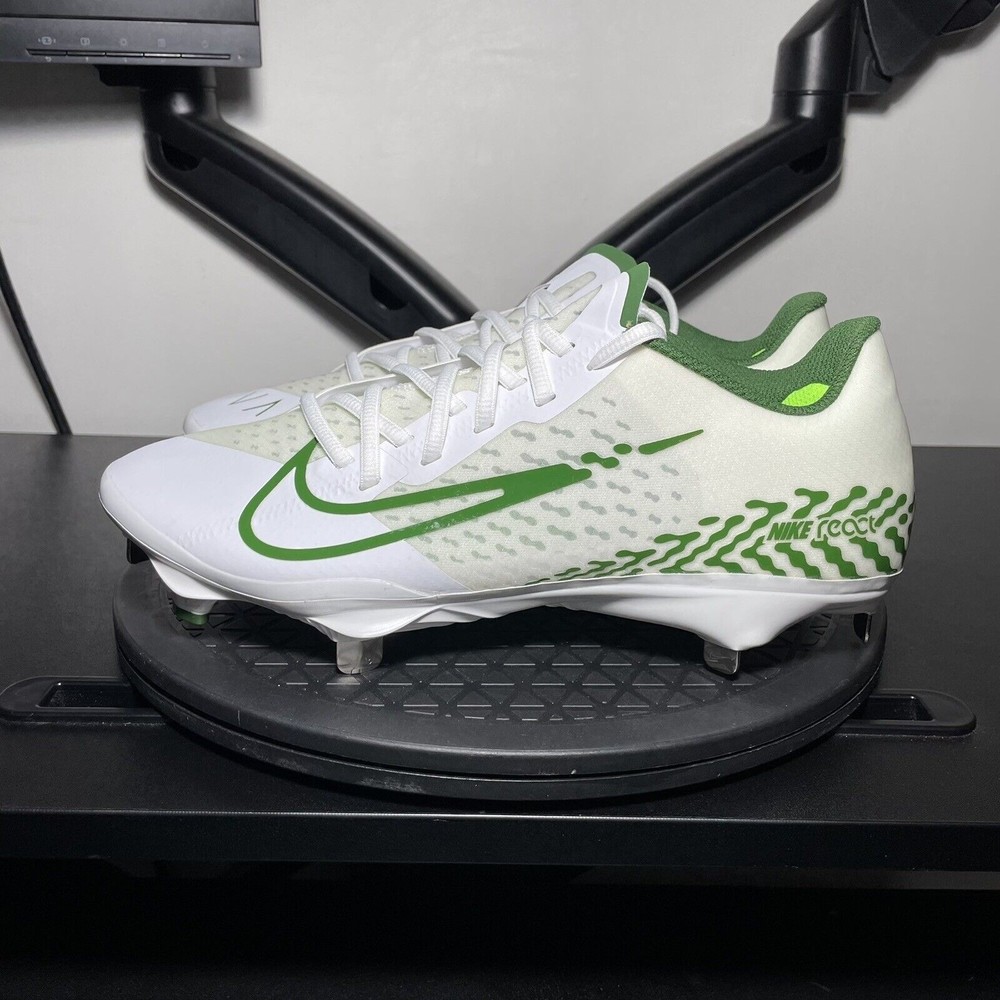 Nike React Vapor Ultrafly Elite 4 Mens Size 9.5 Baseball Cleats White DA0701–102
